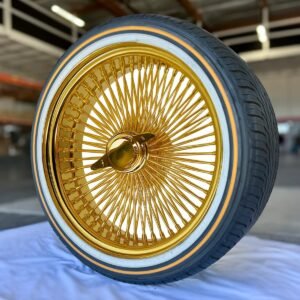 imgi 10 20x8 wire wheels 150 spoke all gold vogue tires 245 40 20.jpg